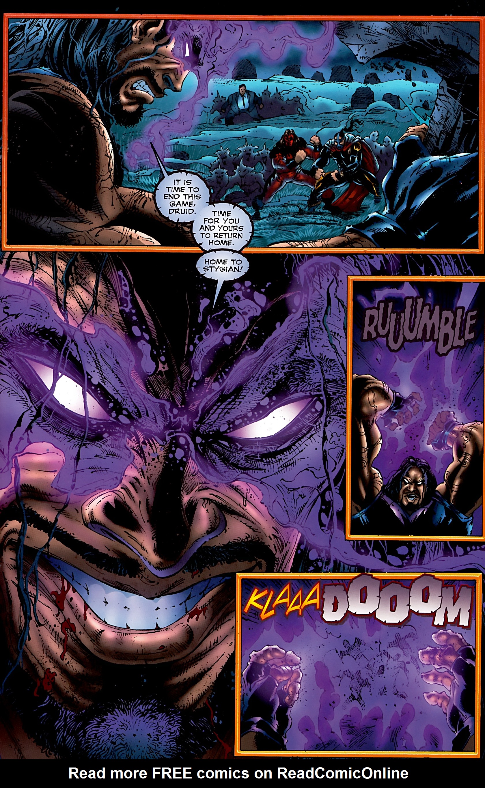 Read online Undertaker (1999) comic -  Issue #7 - 12