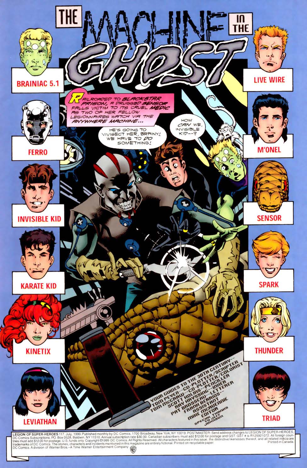 Legion of Super-Heroes (1989) 117 Page 1