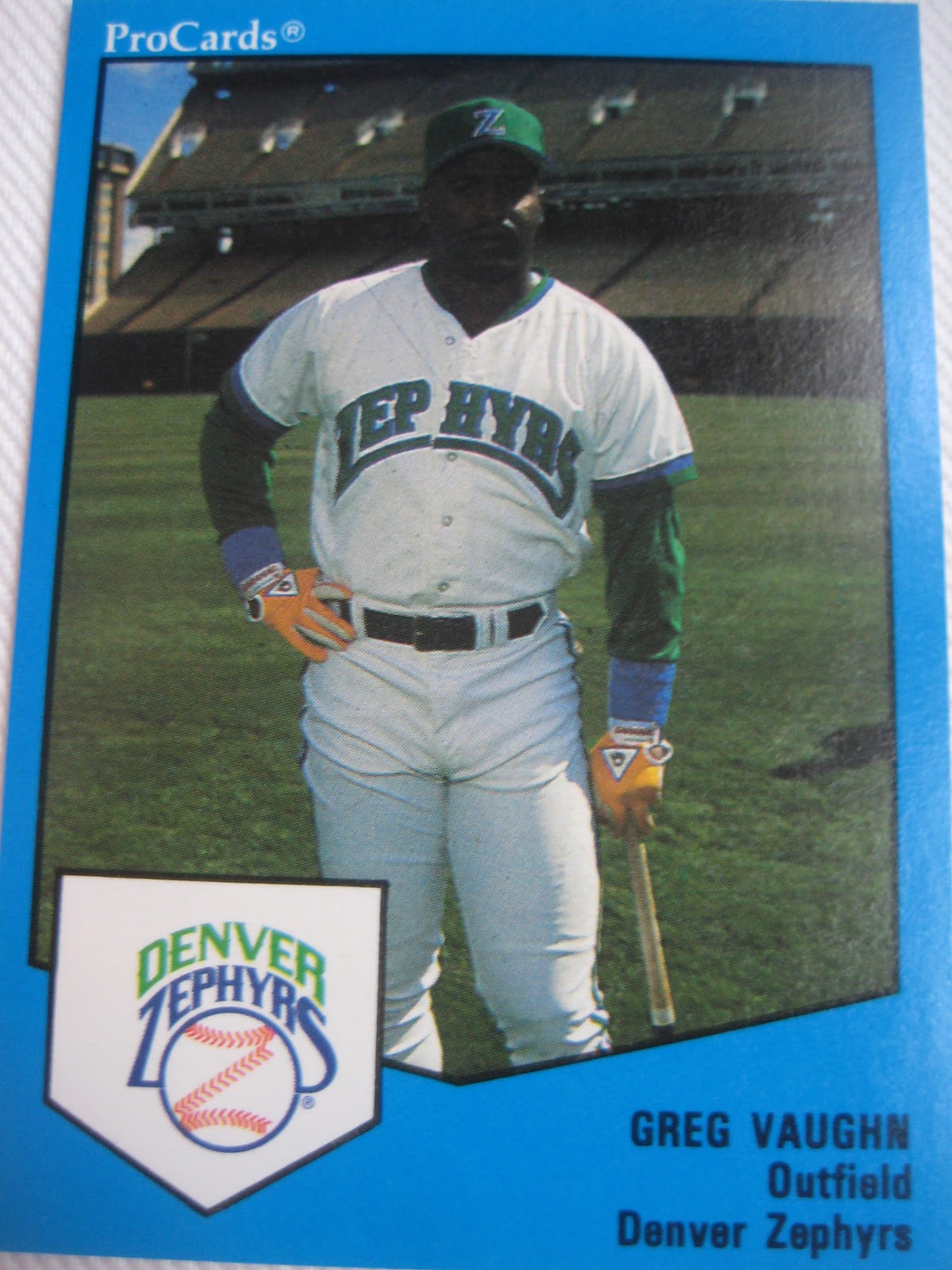 Baseball Cards Come to Life! 1989 Denver Zephyrs (ProCards)