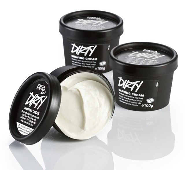 Her Heart Is In Paris LUSH Dirty Shaving Cream Review (Mens)