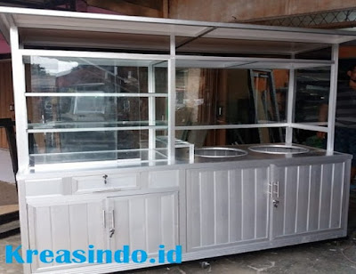 Daftar Harga Berbagai Macam Gerobak Aluminium Terbaru