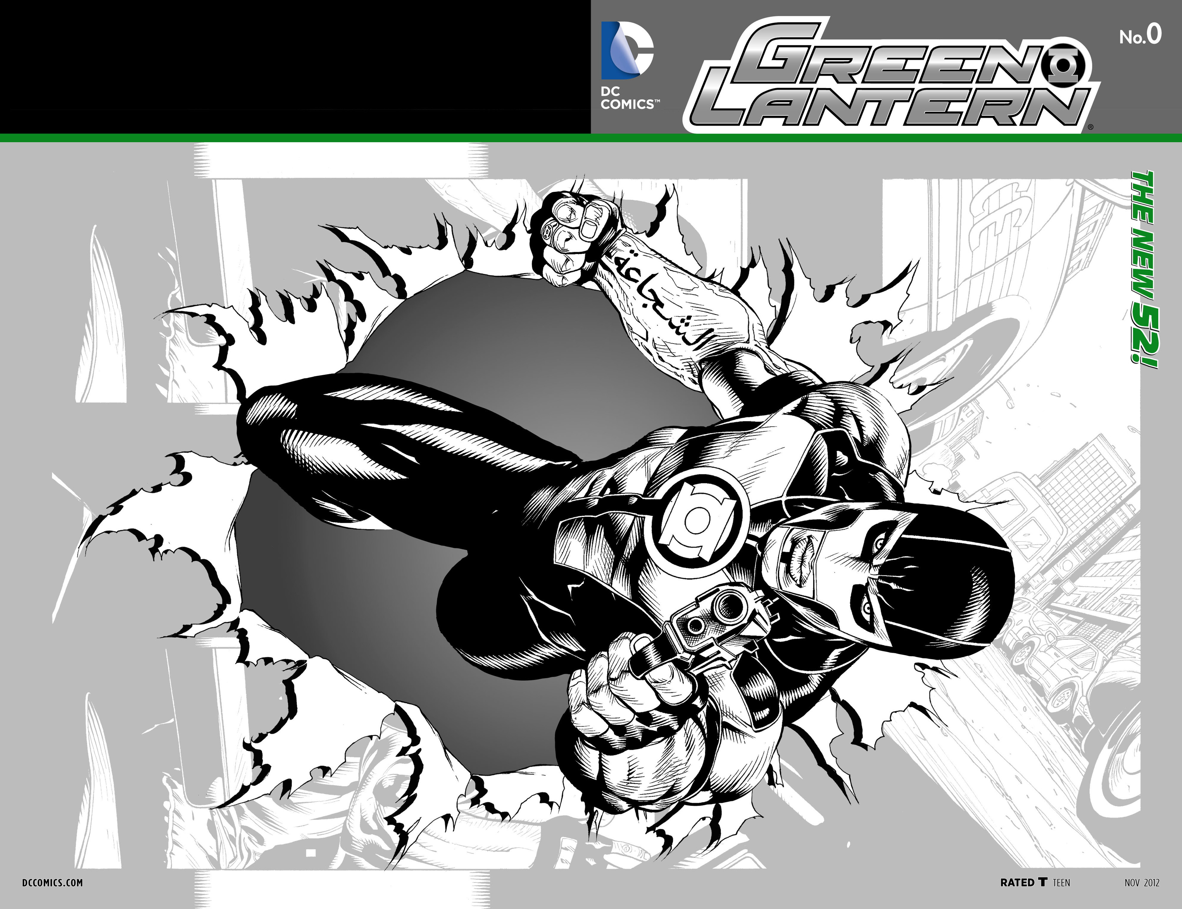 Read online Green Lantern (2011) comic -  Issue #0 - 22