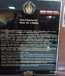 ruang relik monumen pancasila sakti