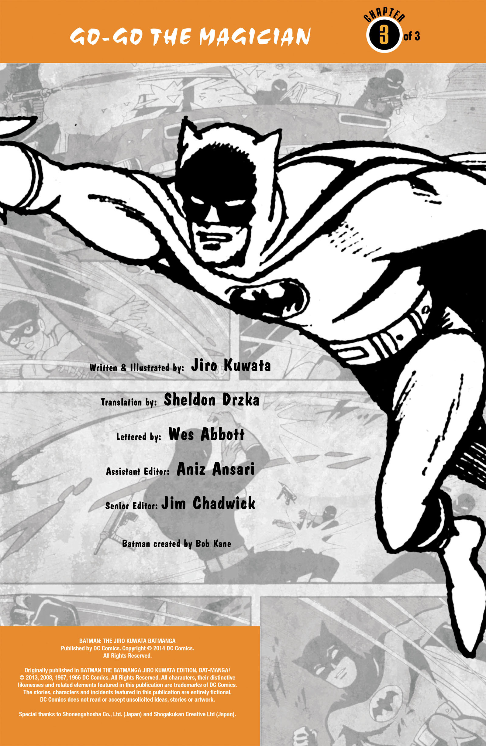 Read online Batman - The Jiro Kuwata Batmanga comic -  Issue #15 - 2