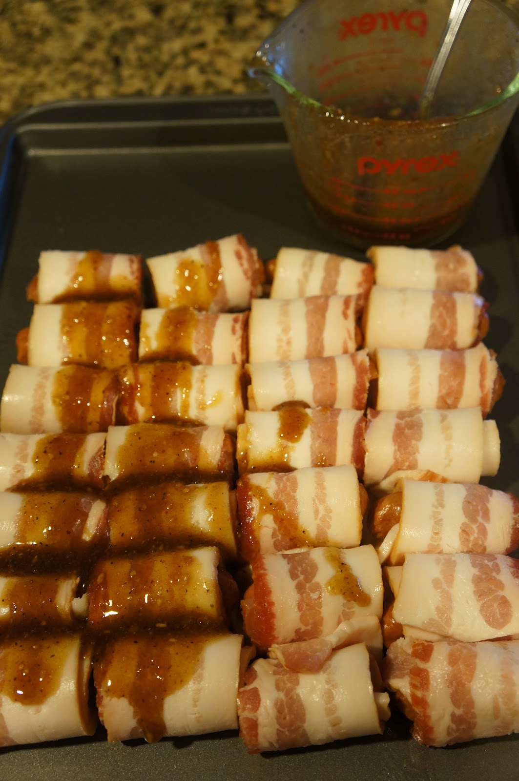 Pine Creek Style Bacon Brown Sugar Sausages...