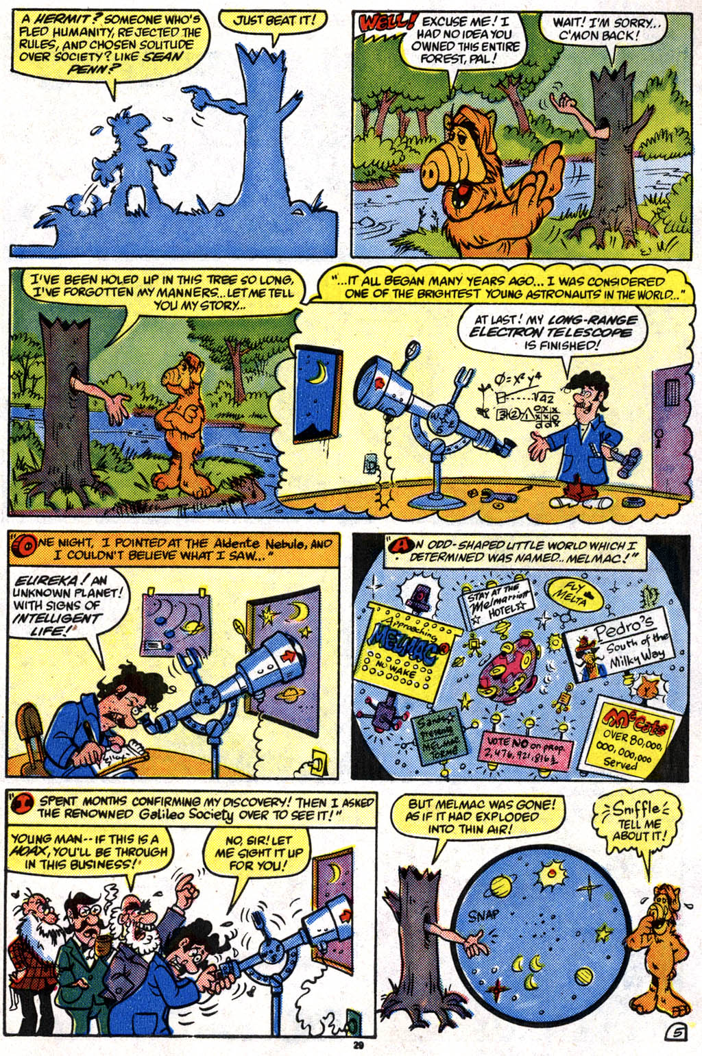 Read online ALF comic -  Issue #10 - 22