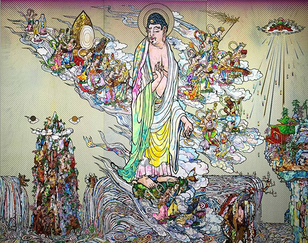 Takashi Murakami [村上隆] (Japan) - Buddha art
