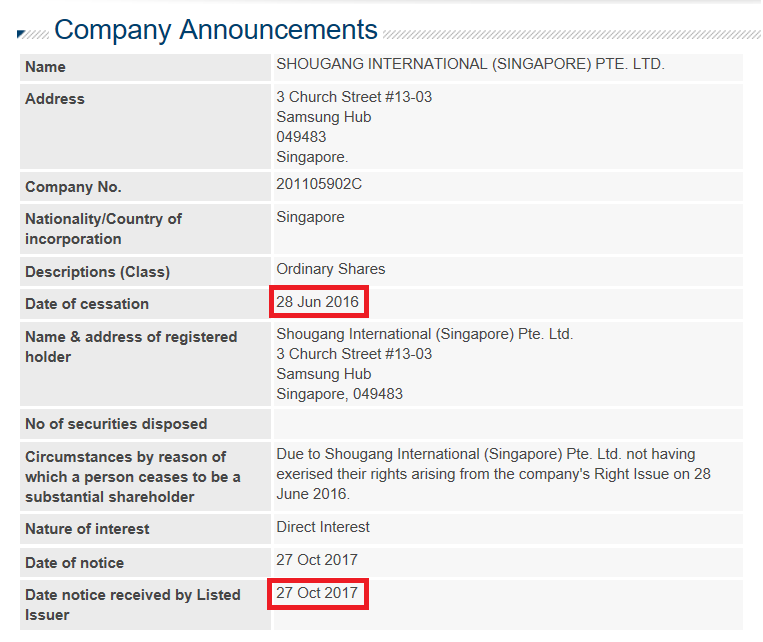 corporate governance in malaysia hiap teck untimely announcement by