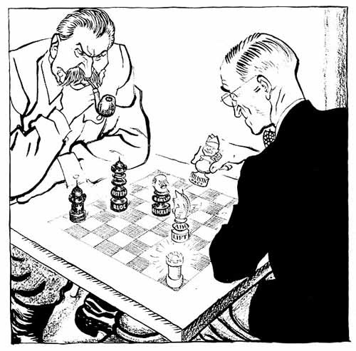 ARTEDREZ: TRUMAN vs STALIN