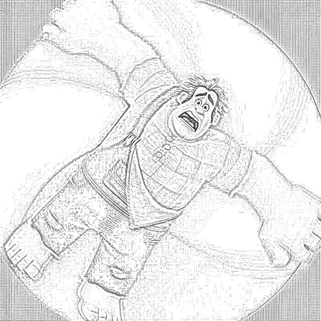 Coloring Pages: Ralph Breaks the Internet Coloring Pages Free and