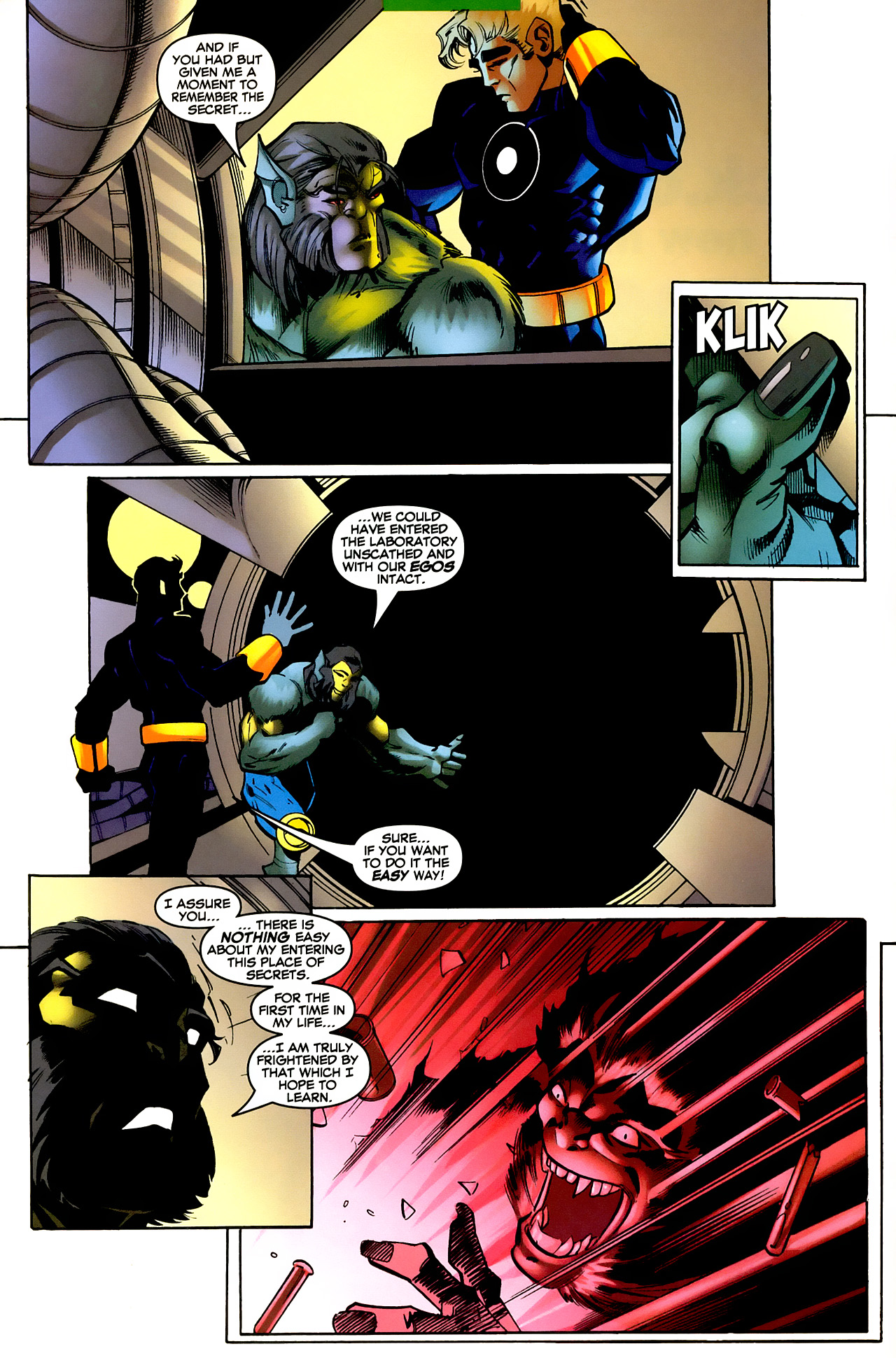 Read online Mutant X comic -  Issue #24 - 6
