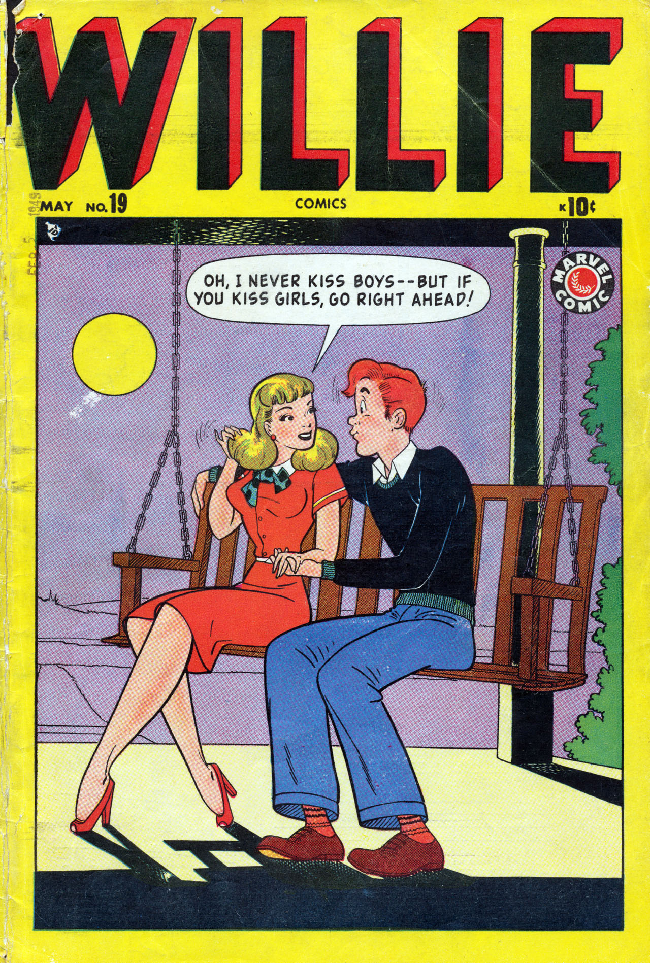 Read online Willie Comics (1946) comic -  Issue #19 - 1