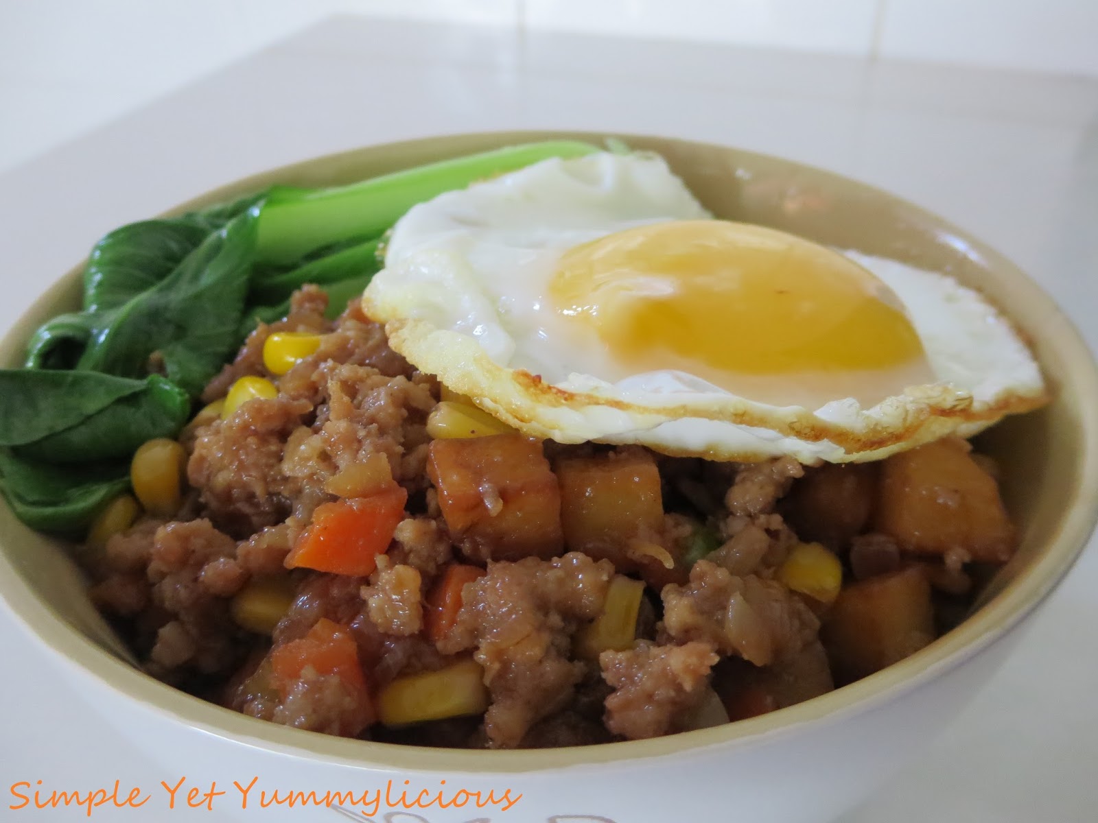 Simple yet yummylicious! Xiamen Minced Meat Rice