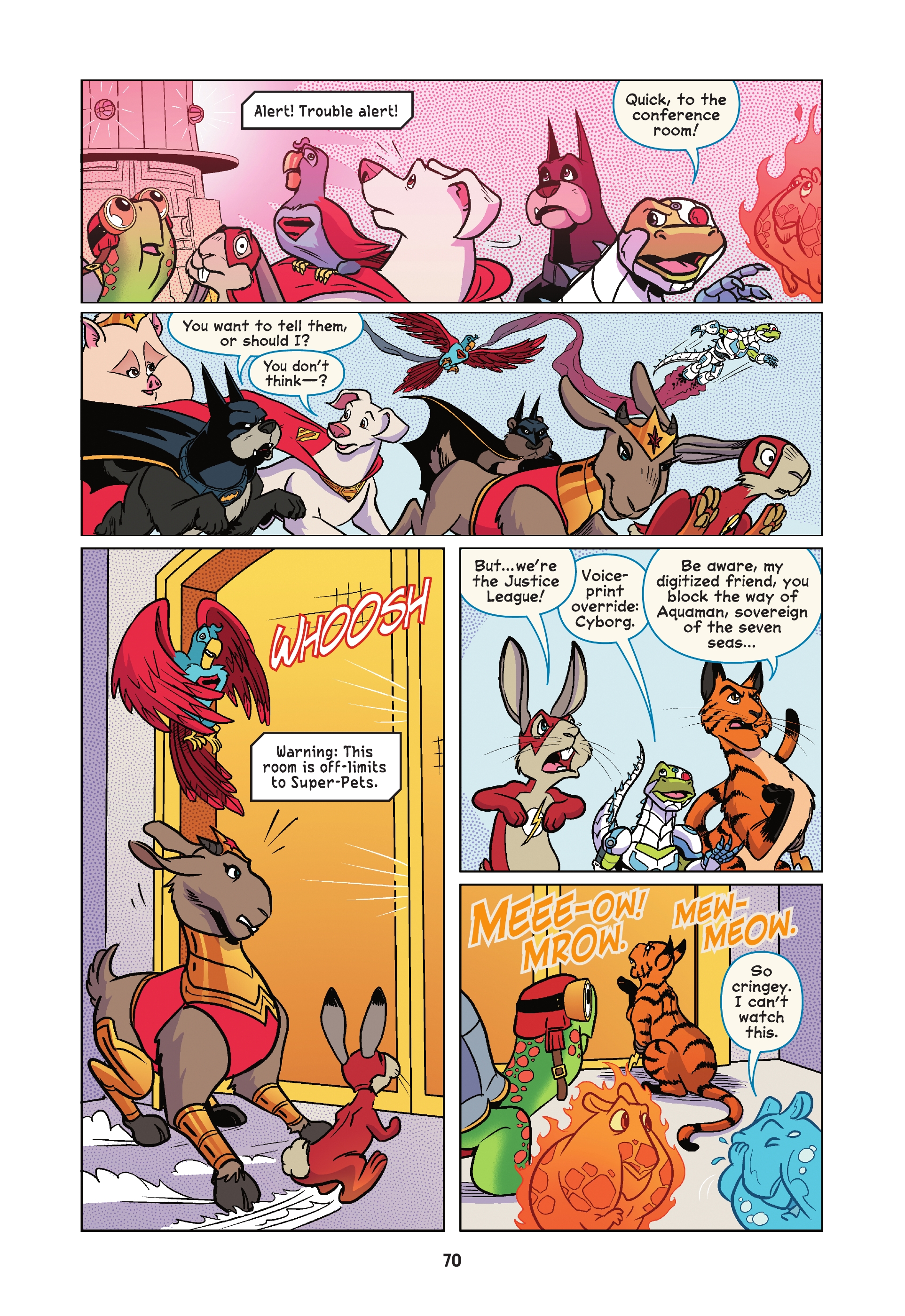 Read online DC League of Super-Pets: The Great Mxy-Up comic -  Issue # TPB (Part 1) - 68