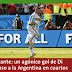 Messi y Di María meten a Argentina a cuartos