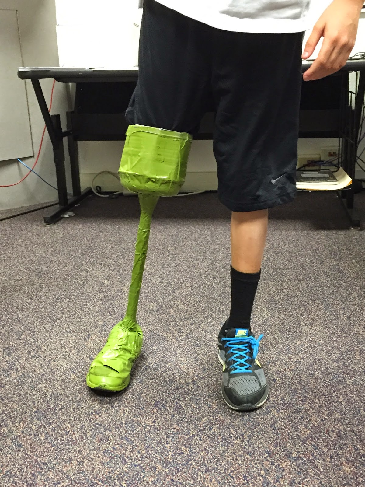 How To Make A Prosthetic Leg For A School Project School Walls