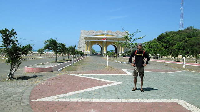 Gerbang pantai Benteng Portugis Jepara