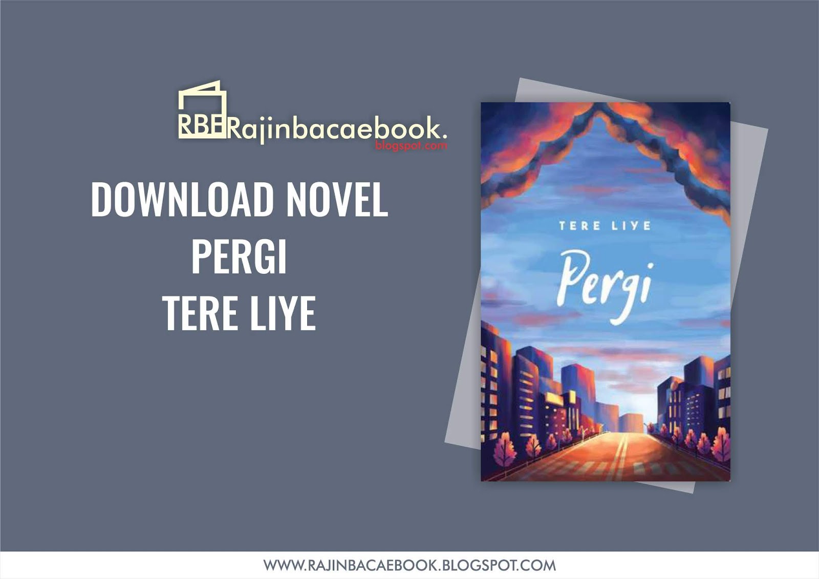 Download Ebook Gratis Tere Liye Pergi Pdf Download