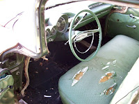 1959 Chevy Bel Air front seat