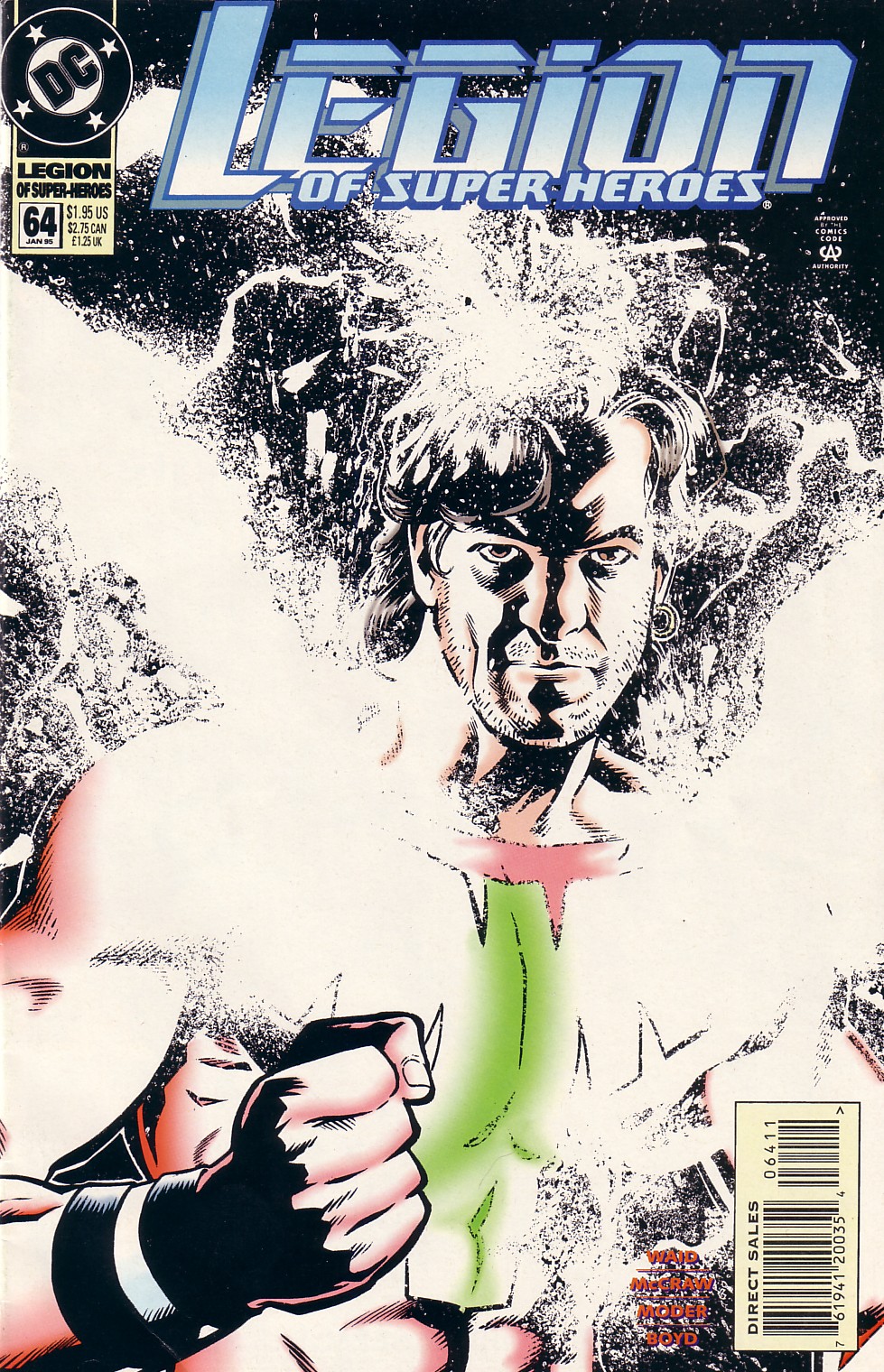 Read online Legion of Super-Heroes (1989) comic -  Issue #64 - 1