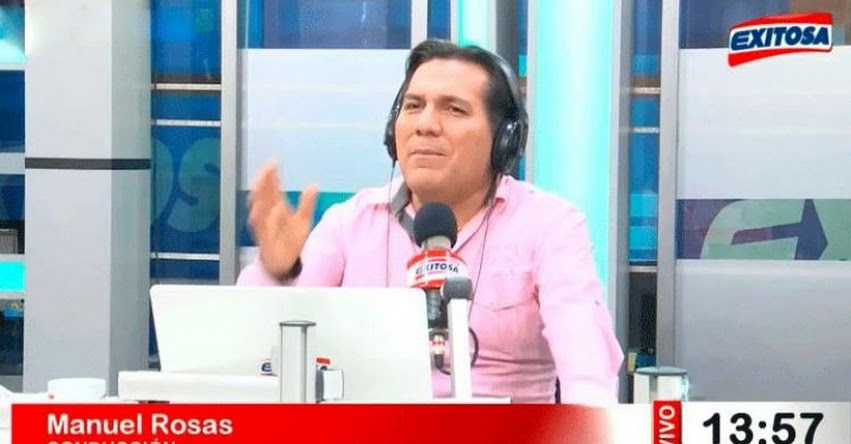 Manuel Rosas, periodista de Radio Exitosa renuncia tras parodia a su acento amazónico Manuel Rosas, periodista de Radio Exitosa renuncia tras parodia a su acento amazónico