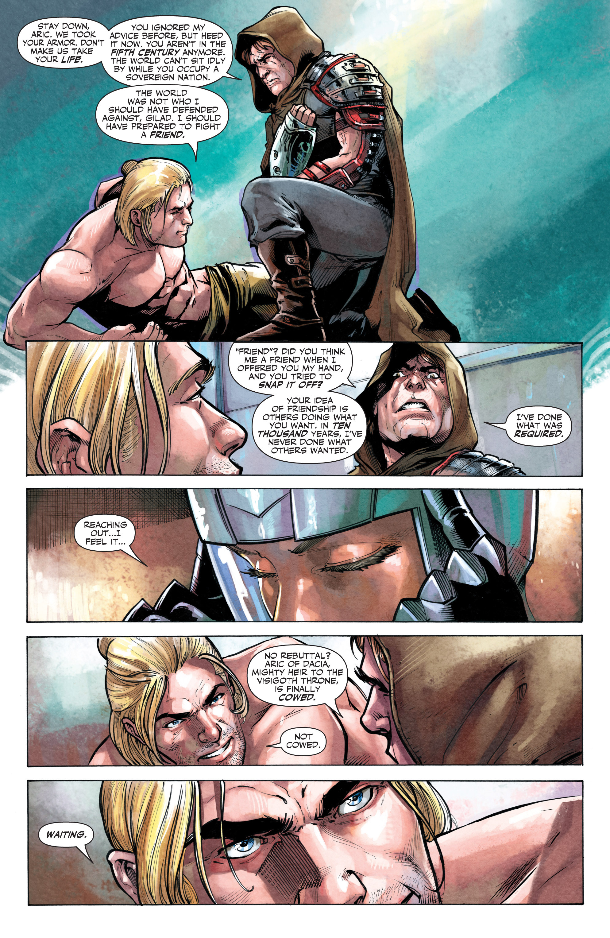 Read online X-O Manowar (2012) comic -  Issue # _TPB 5 - 35