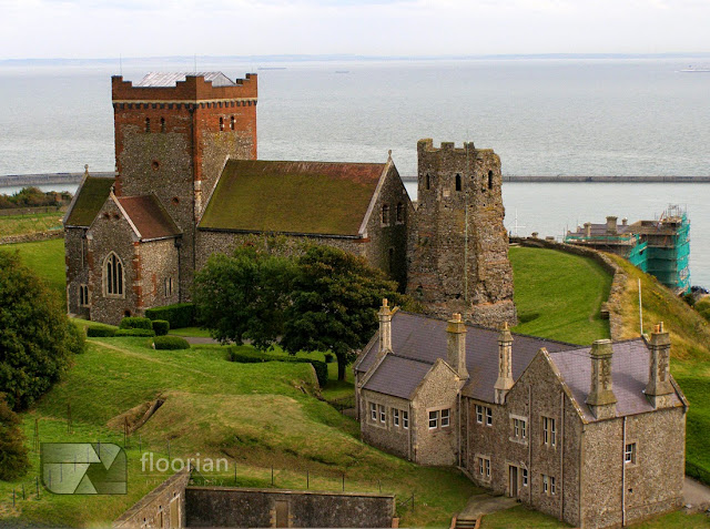 Dover Castle - średniowieczny zamek określany jako „Wrota do Anglii”