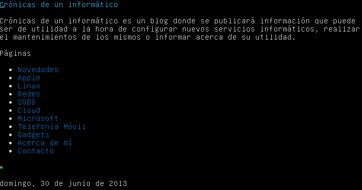 Crónicas de un informáticoCrónicas de un informático
