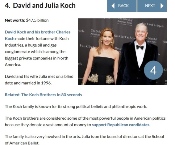 David And Julia Koch