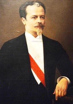 Nicolás de Piérola Retrato de Nicolás de Piérola a color
