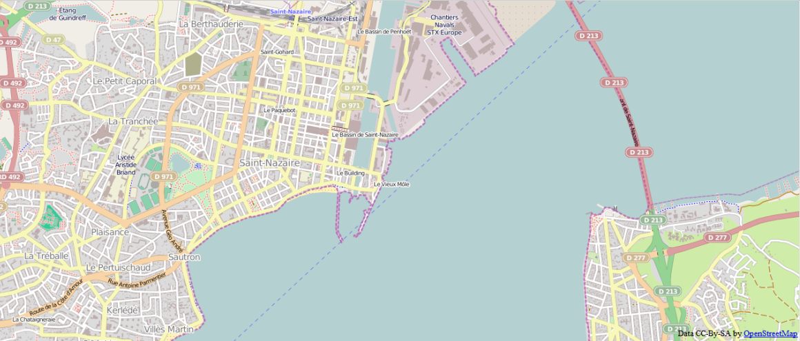 Incorporation dans une page web d'un fond de carte Open Street Map