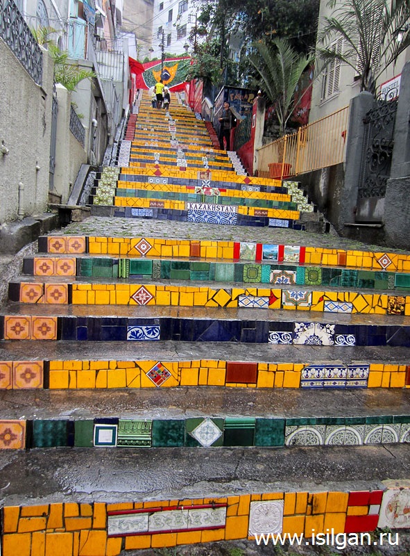 Лестница в рио де жанейро Лестница в рио де жанейро