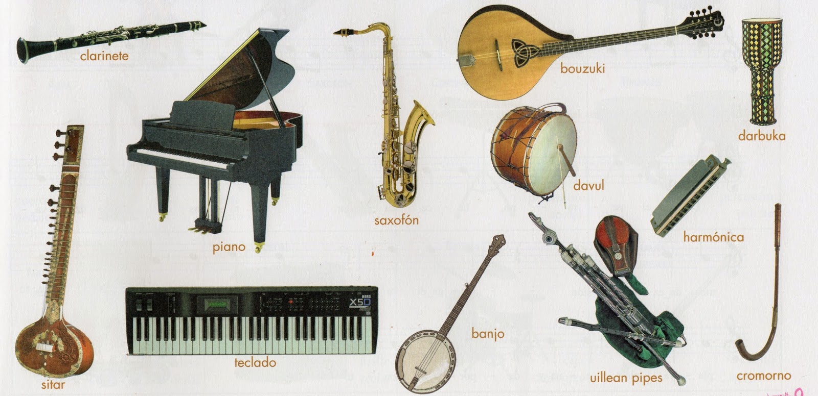 Música 3º INSTRUMENTOS TRADICIONALES