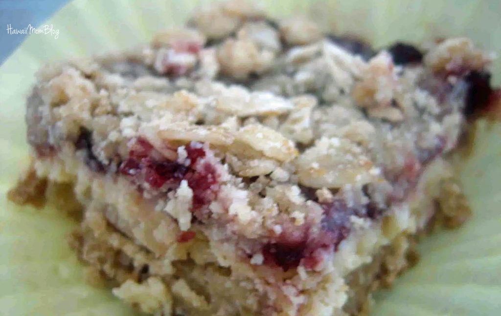 Hawaii Mom Blog Cranberry Cream Cheese Bars Recipe