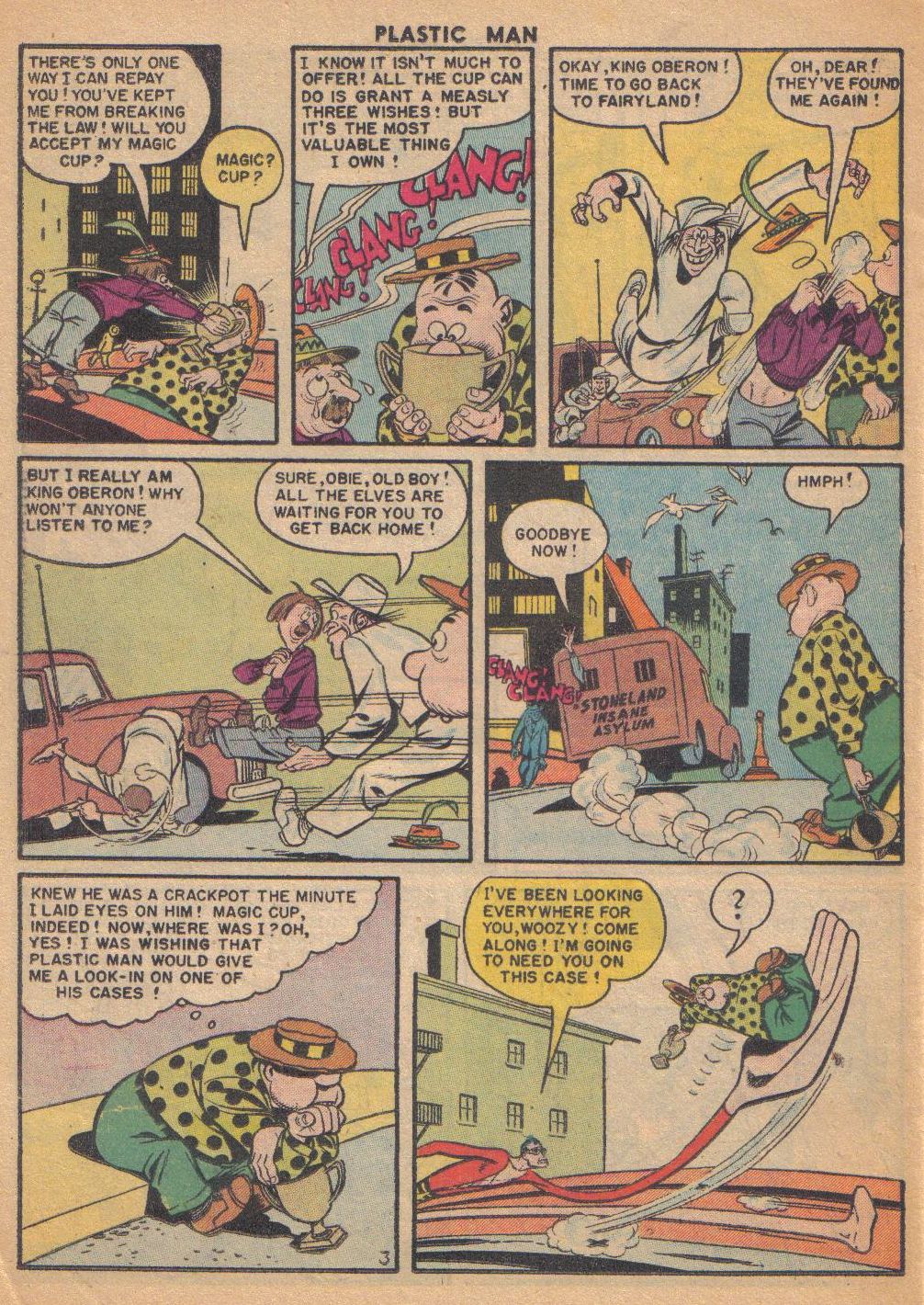 Read online Plastic Man (1943) comic -  Issue #64 - 26