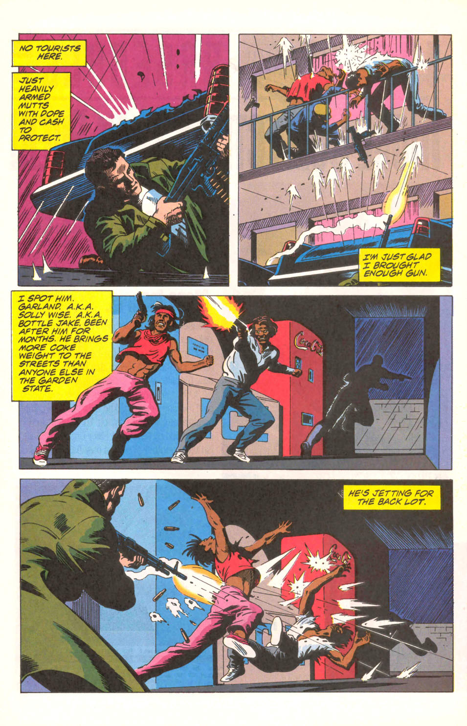 Read online The Punisher (1987) comic -  Issue #89 - Fortress Miami - 7