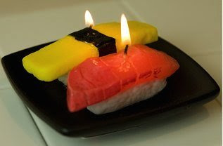 Sushi Candles