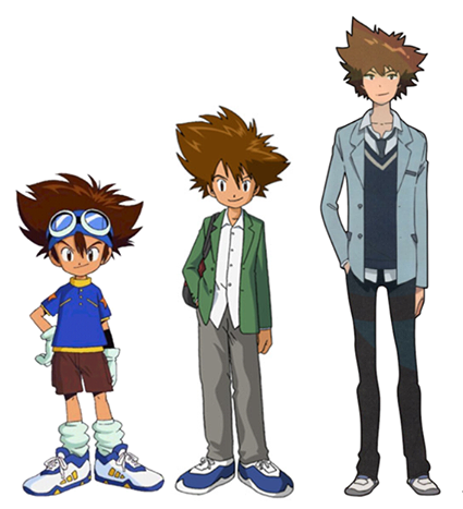 Fãs redesenham personagens de Digimon Adventure tri com traços originais!