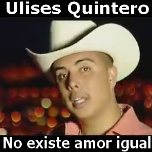Ulises Quintero - No existe amor igual Letra y acordes de guitarra y piano