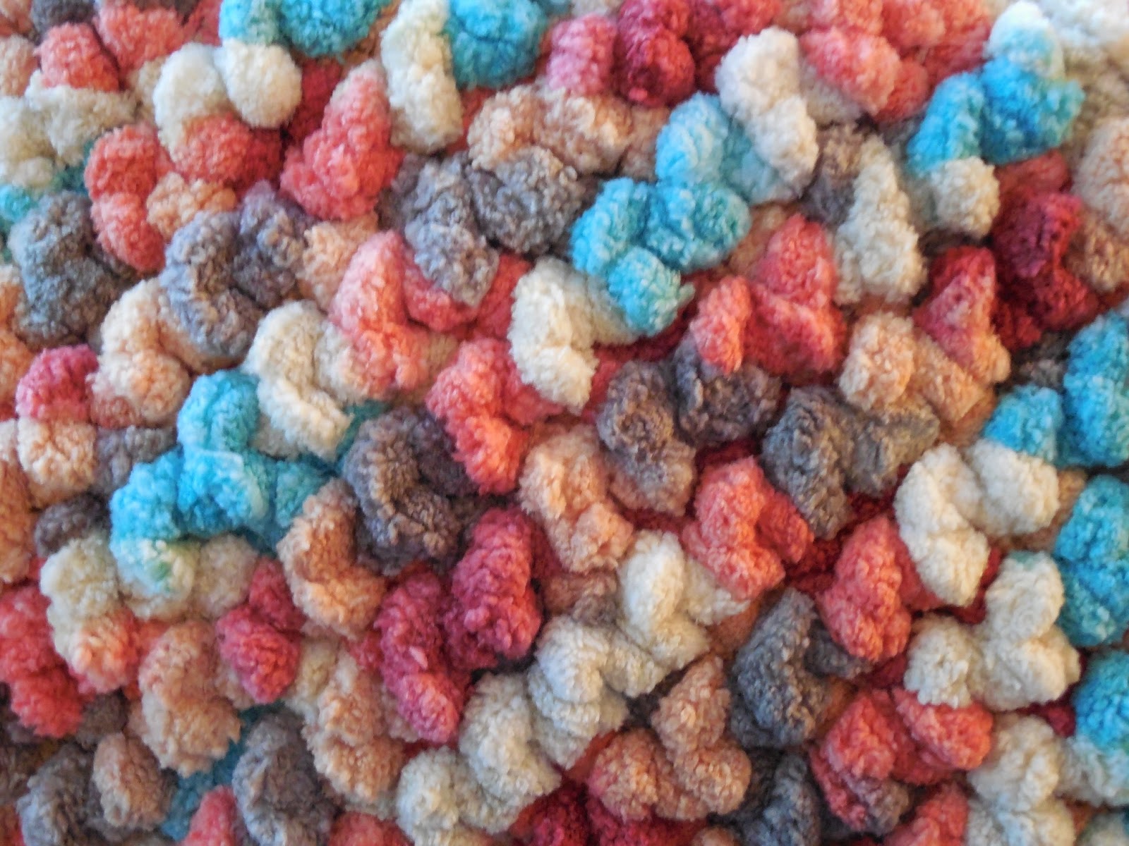 Hooked On Handmade Pom Pom Blanket