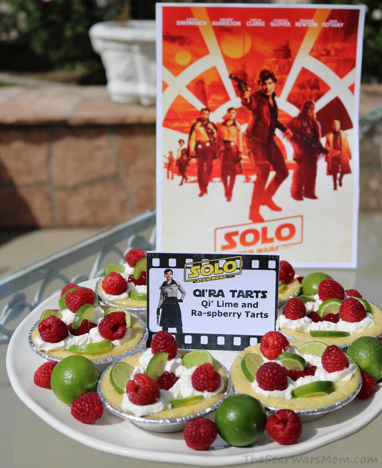 Qi Ra Tarts Qi Lime And Ra Spberry Tarts Solo A Star Wars