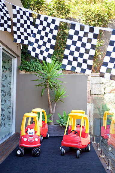Kara s Party Ideas Grand Prix Ferrari  Race Car Birthday Party  - 40