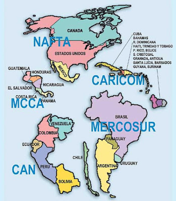 BLOQUES ECONÓMICOS EN EL MUNDO