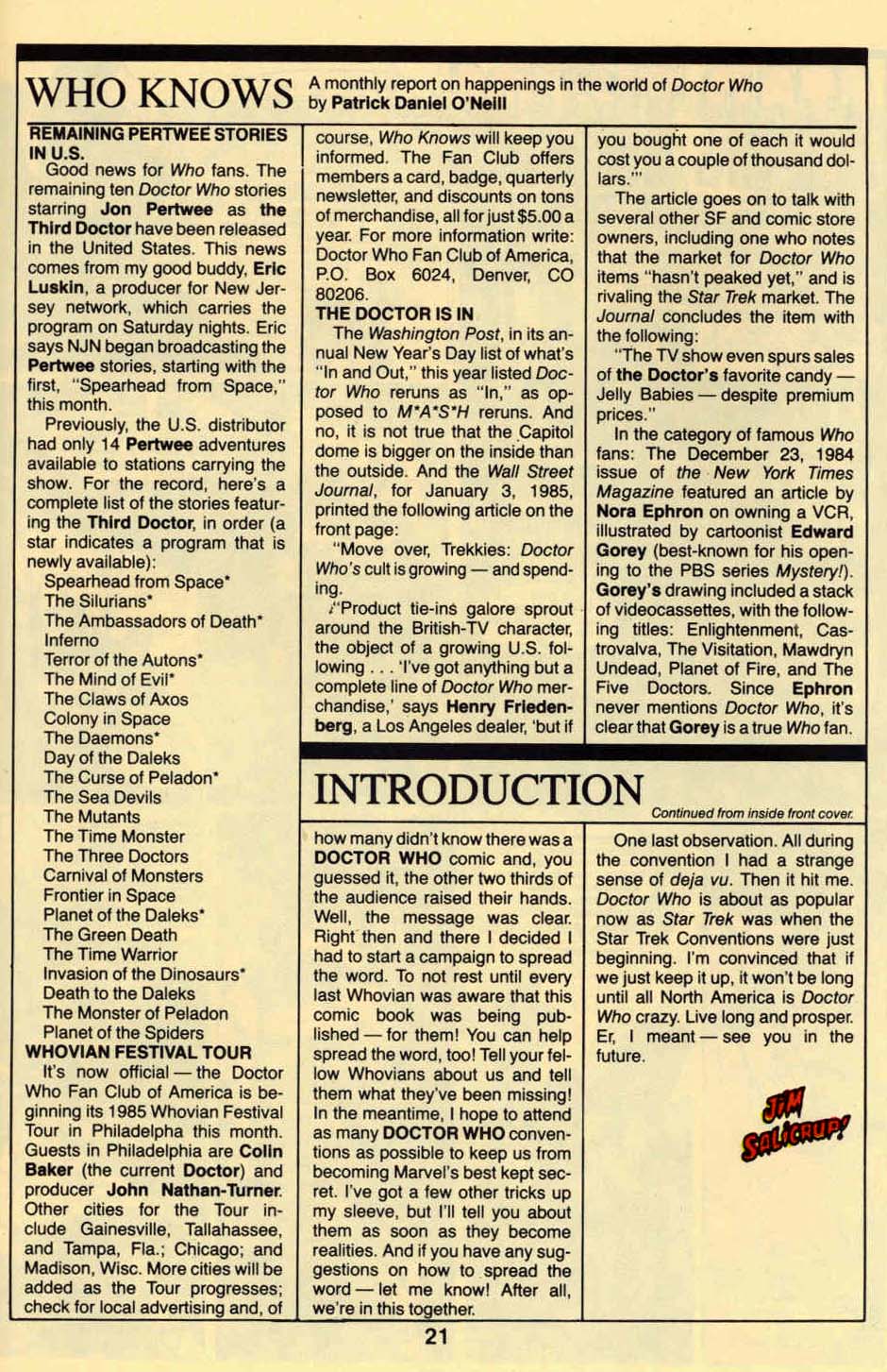 Doctor Who (1984) issue 10 - Page 23