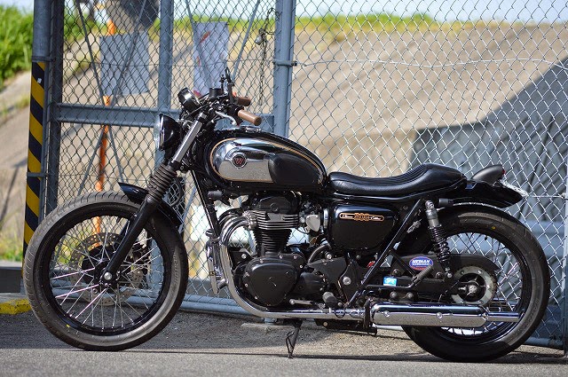 Milchapitas Kustom Bikes Kawasaki W800 By An Bu