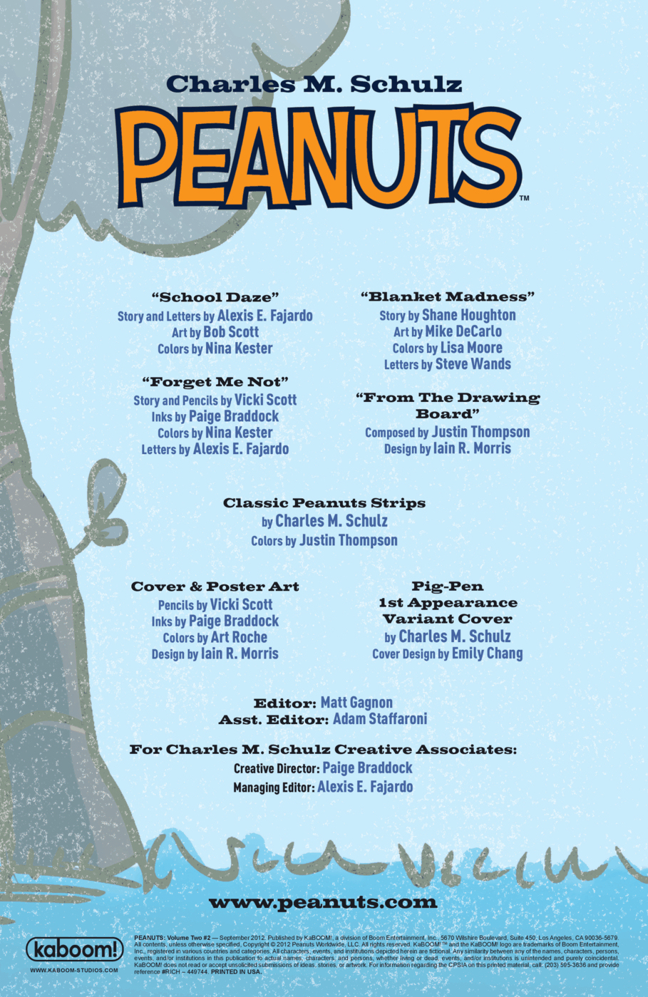 Read online Peanuts (2012) comic -  Issue #2 - 4