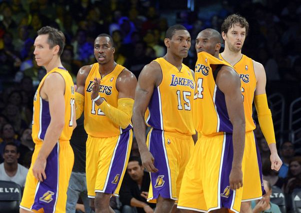 Calendário de jogos do Los Angeles Lakers na NBA 2012/2013