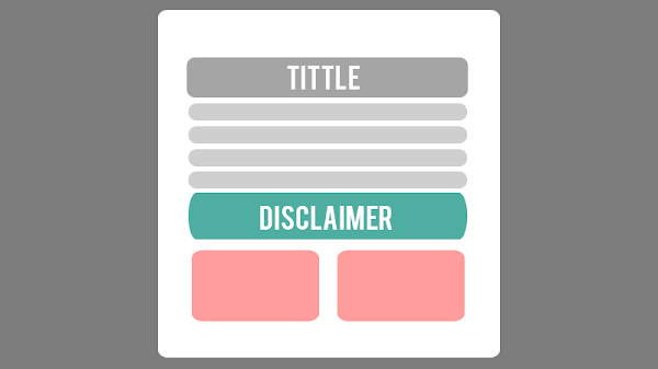 Cara Membuat Disclaimer Box Otomatis di Postingan Blog