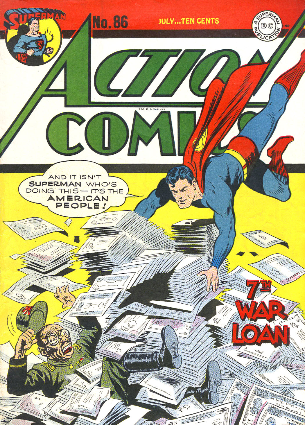 Read online Action Comics (1938) comic -  Issue #86 - 1