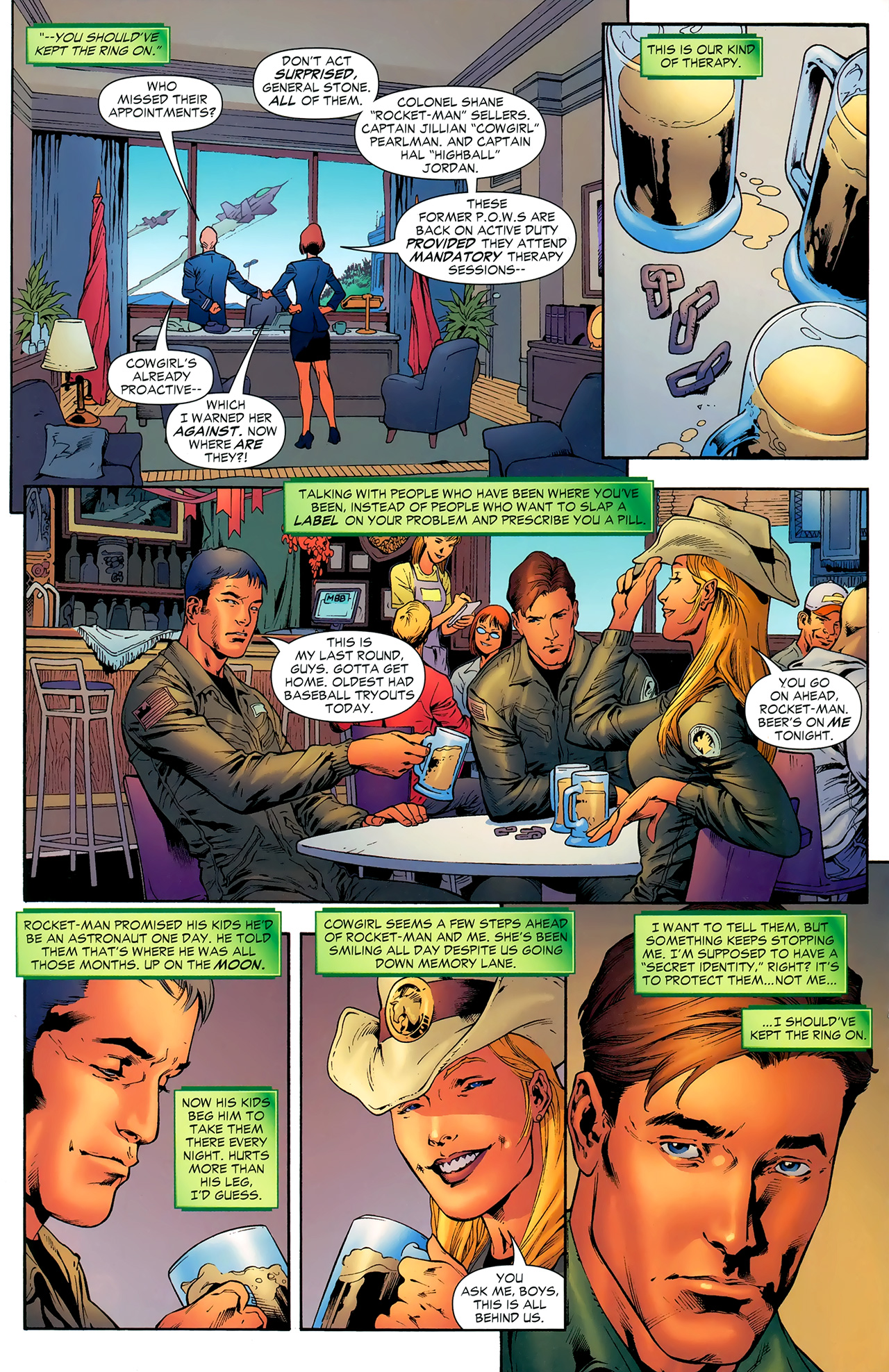 Green Lantern (2005) issue 14 - Page 10